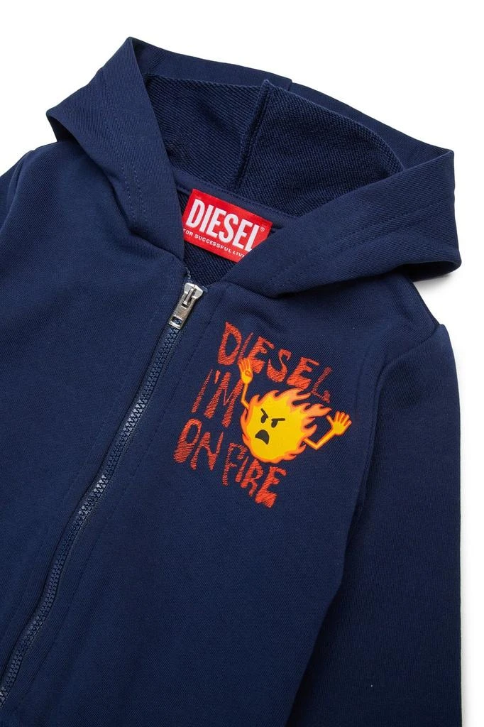 Diesel Diesel Kids Zip-Up Hoodie 3