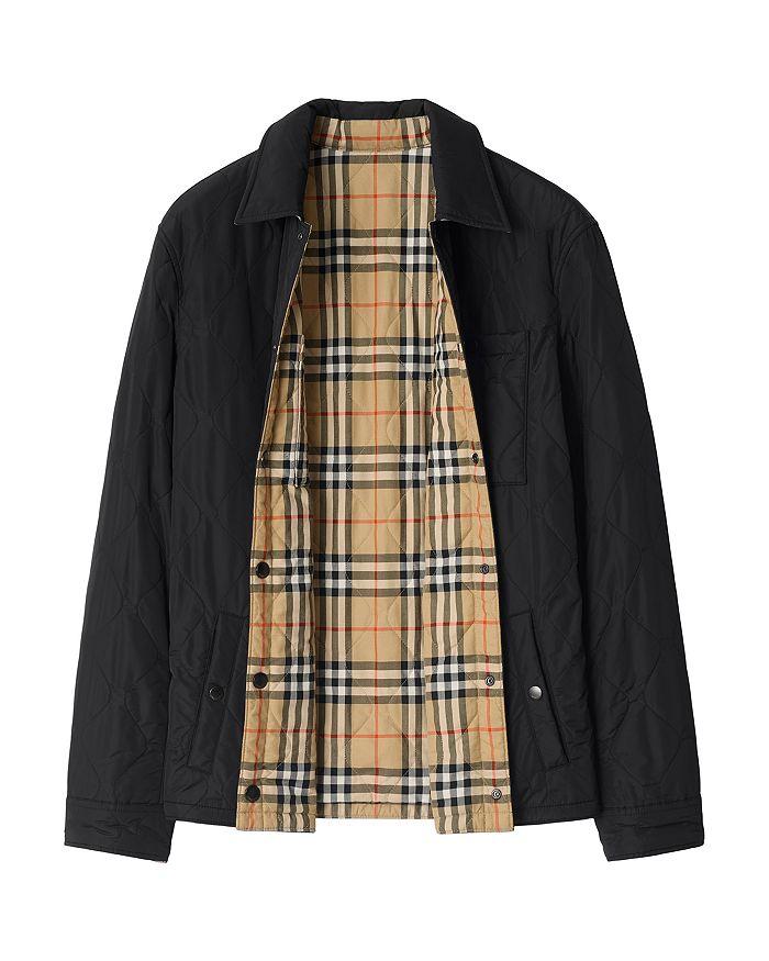Burberry Brighton Relaxed Fit Reversible Quilted Shirt Jacket