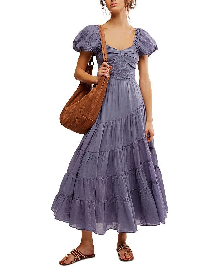 Free People Short Sleeve Sundrenched Maxi Dress 3