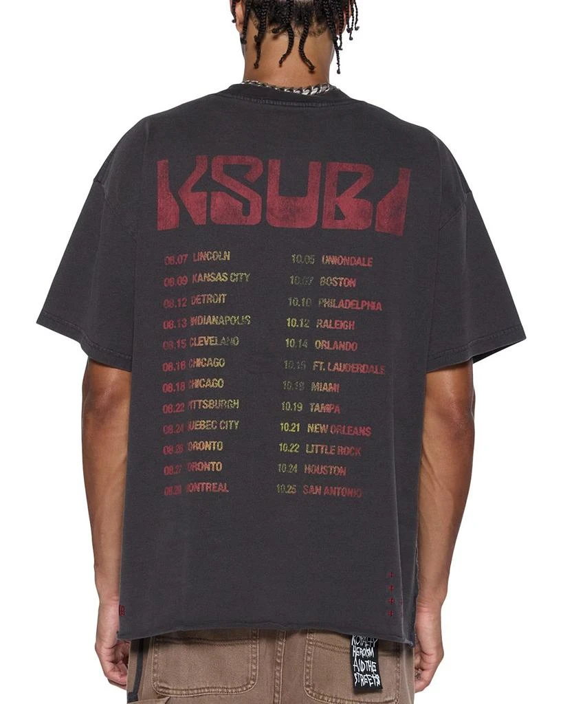 Ksubi Venom Ekcess Faded Oversized Graphic Tee 4