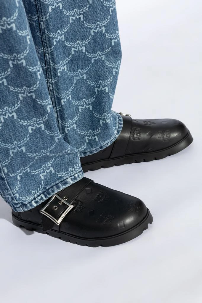 MCM Leather Slippers 2