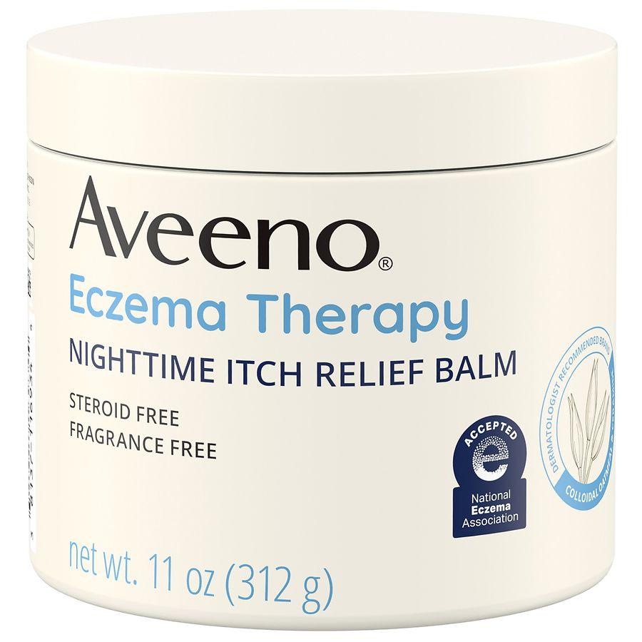 Aveeno Eczema Therapy Nighttime Itch Relief Balm Fragrance-Free