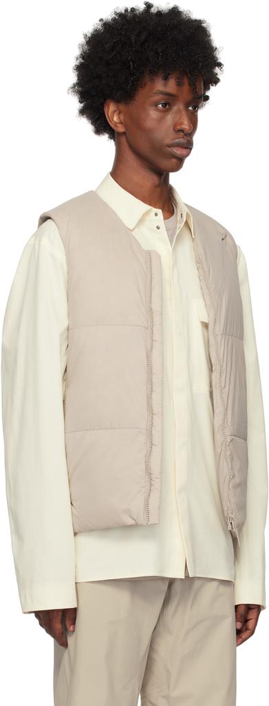 Veilance Beige Conduit Down Vest