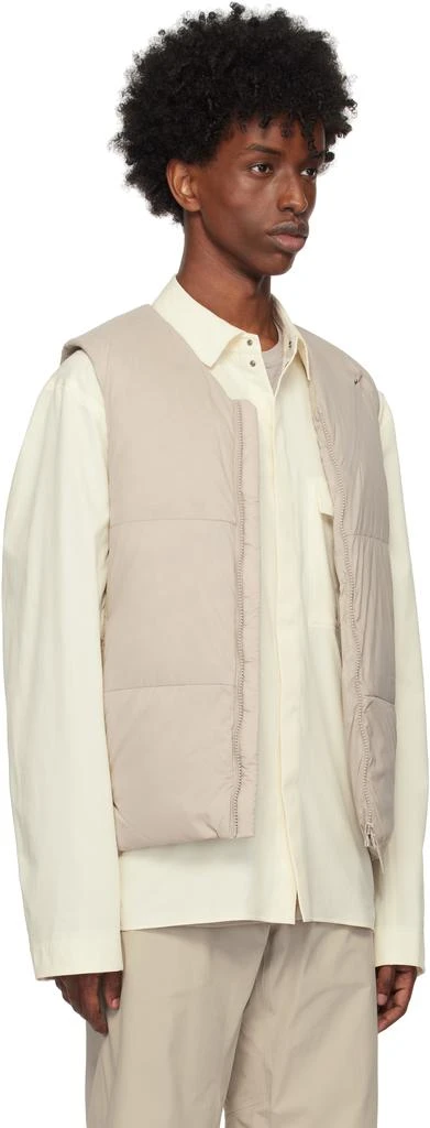 Veilance Beige Conduit Down Vest 2