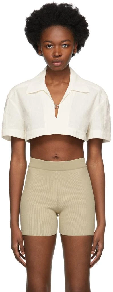 Jacquemus Off-White 'Le Haut Bebi' Shirt 1
