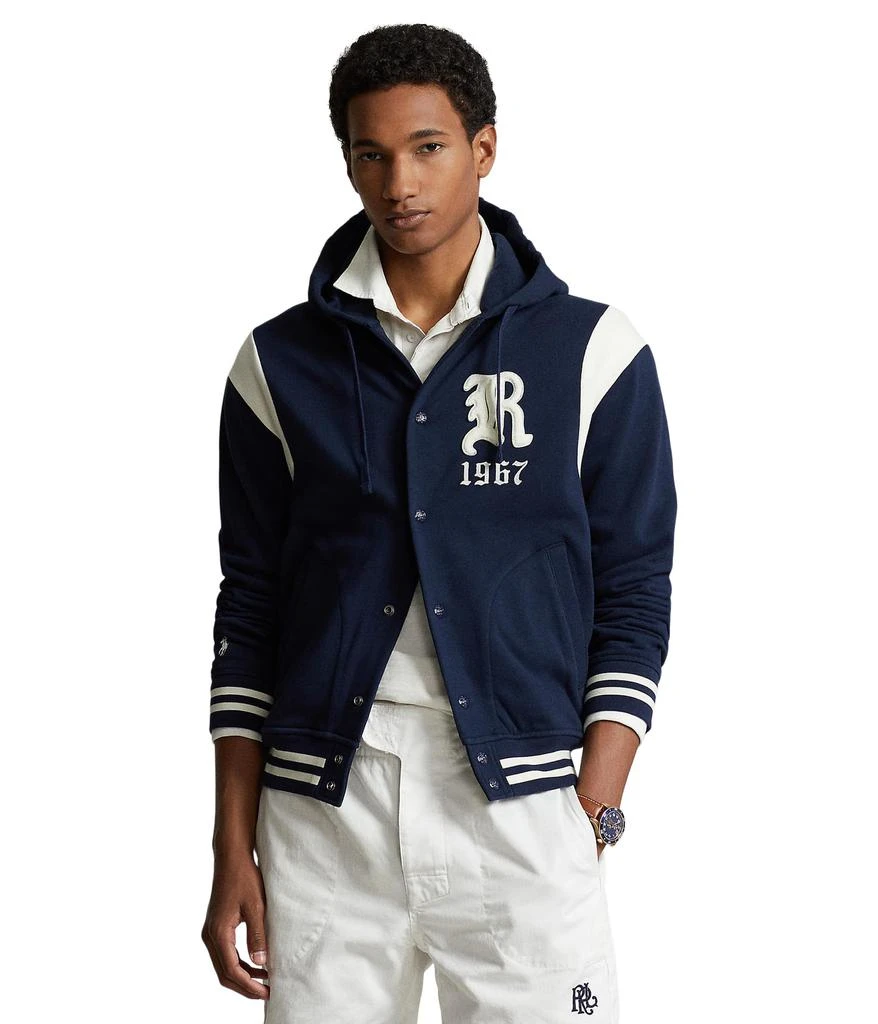 Polo Ralph Lauren Fleece Hooded Baseball Jacket 1
