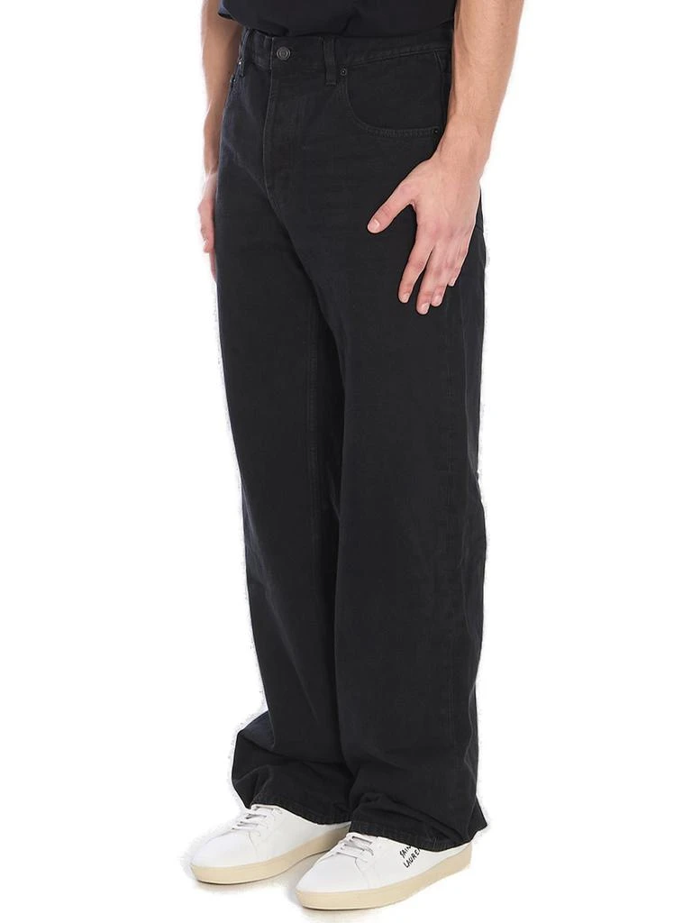 Yves Saint Laurent Saint Laurent Mid-Rise Baggy Jeans 3