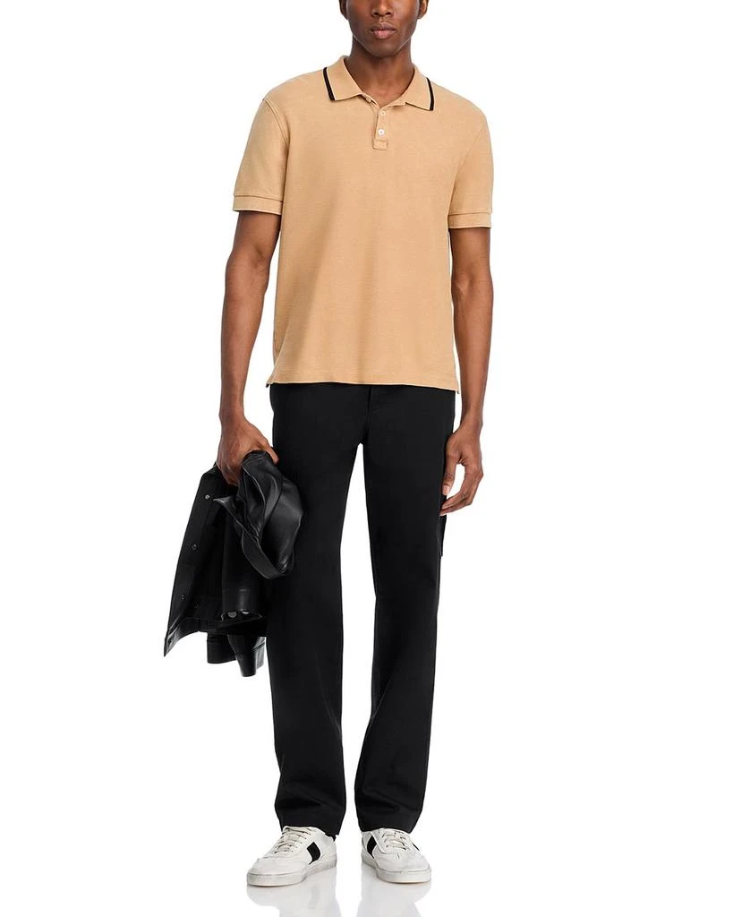 ATM Anthony Thomas Melillo Tipped Pique Polo Shirt 2