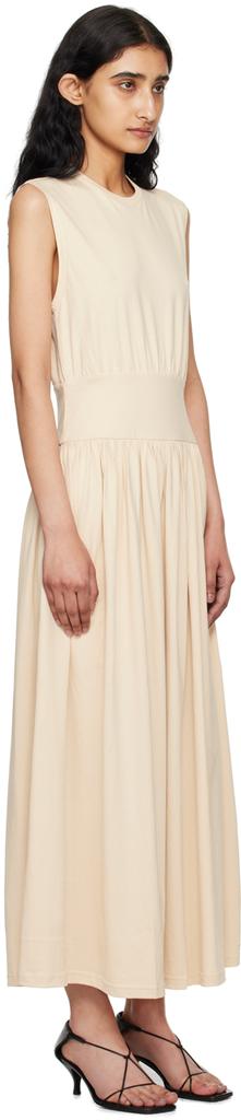 Totême Off-White Sleeveless Midi Dress