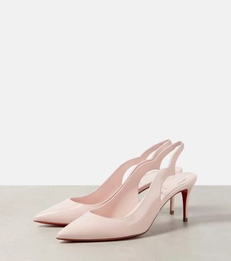 Christian Louboutin Hot Chick Sling 70 leather slingback pumps 5