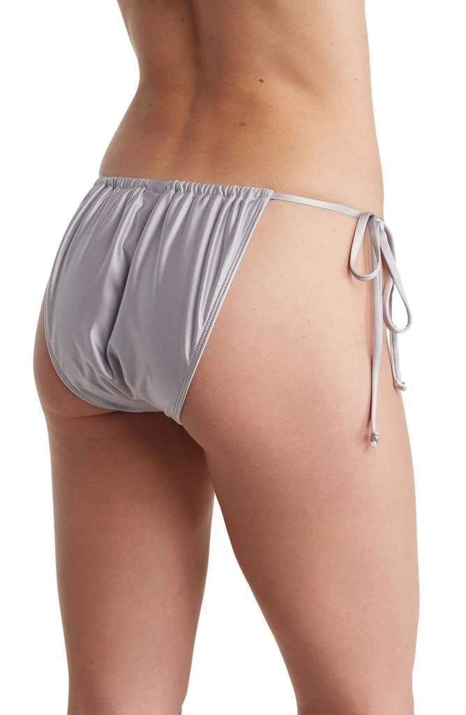 Good American Ruched String Bikini Bottoms 2