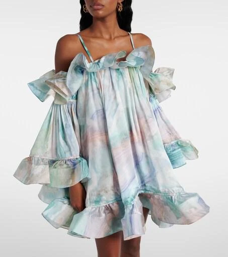Shop Illuminate Flounce ruffled silk minidress on Sale at BeyondStyle – Get  31% Off Illuminate Flounce ruffled silk minidress with Limited-Time Flash  Deals, Exclusive Discounts, and Special Offers. Enjoy Unbeatable Savings on