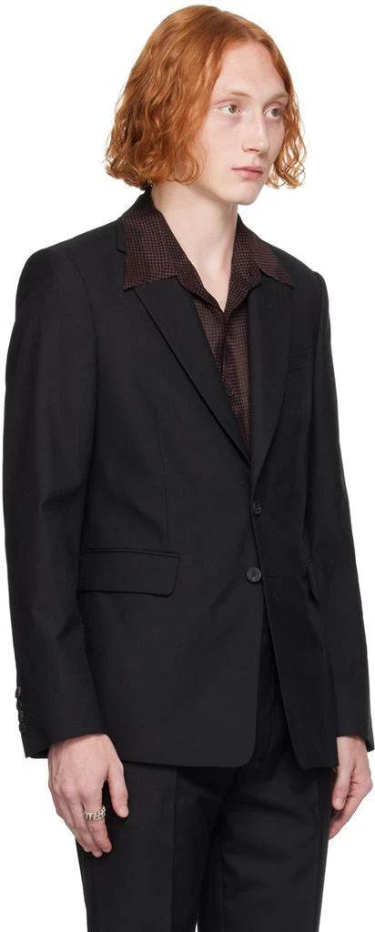 Dries Van Noten Black Single-Breasted Blazer 2