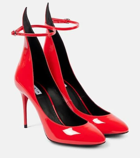 Alaïa Decollete patent leather pumps 1