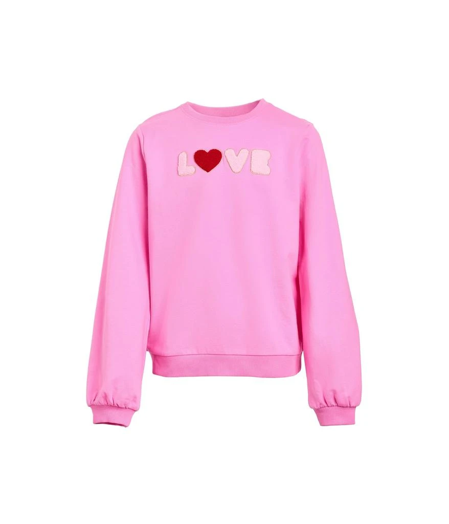 Janie and Jack Love Sweatshirt (Toddler/Little Kid/Big Kid)