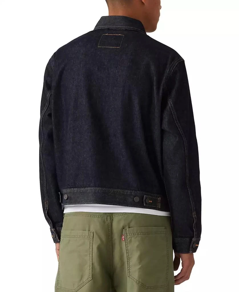 Levi's Men's Embarcadero Station Relaxed-Fit Denim Trucker Jacket 2