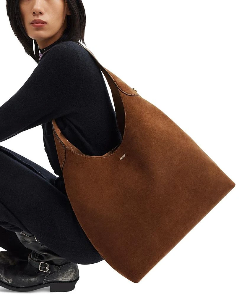 Coach Brooklyn Suede Shoulder Bag 39 3