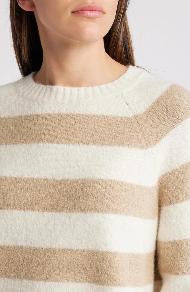 Hugo Boss Febisan Stripe Crewneck Sweater 4