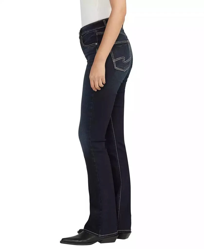 Silver Jeans Co. Women's Avery High Rise Curvy Fit Slim Bootcut Jeans 3