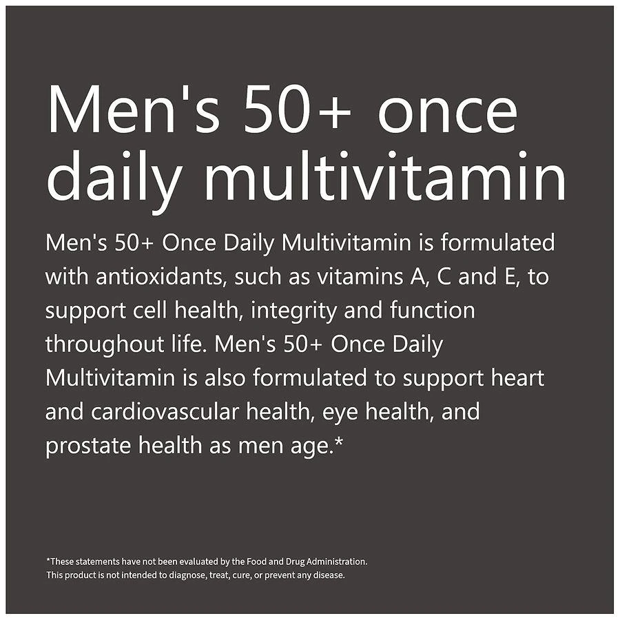 Walgreens Men's 50+ Once Daily Multivitamin Tablets (100 days) 8