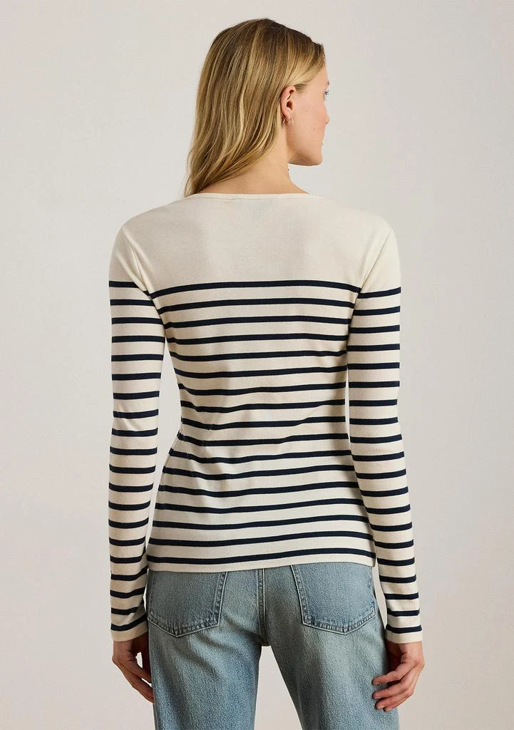 Ralph Lauren Striped Cotton Long-Sleeve Tee 2