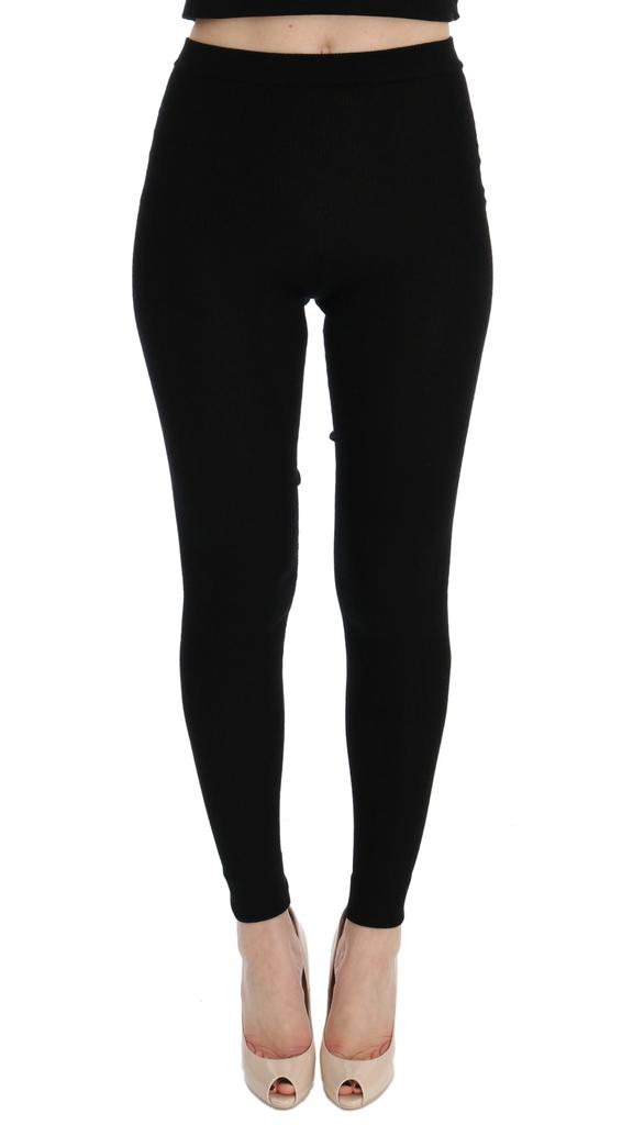 Dolce & Gabbana Dolce & Gabbana Black Slim Fit  Cashmere Pants