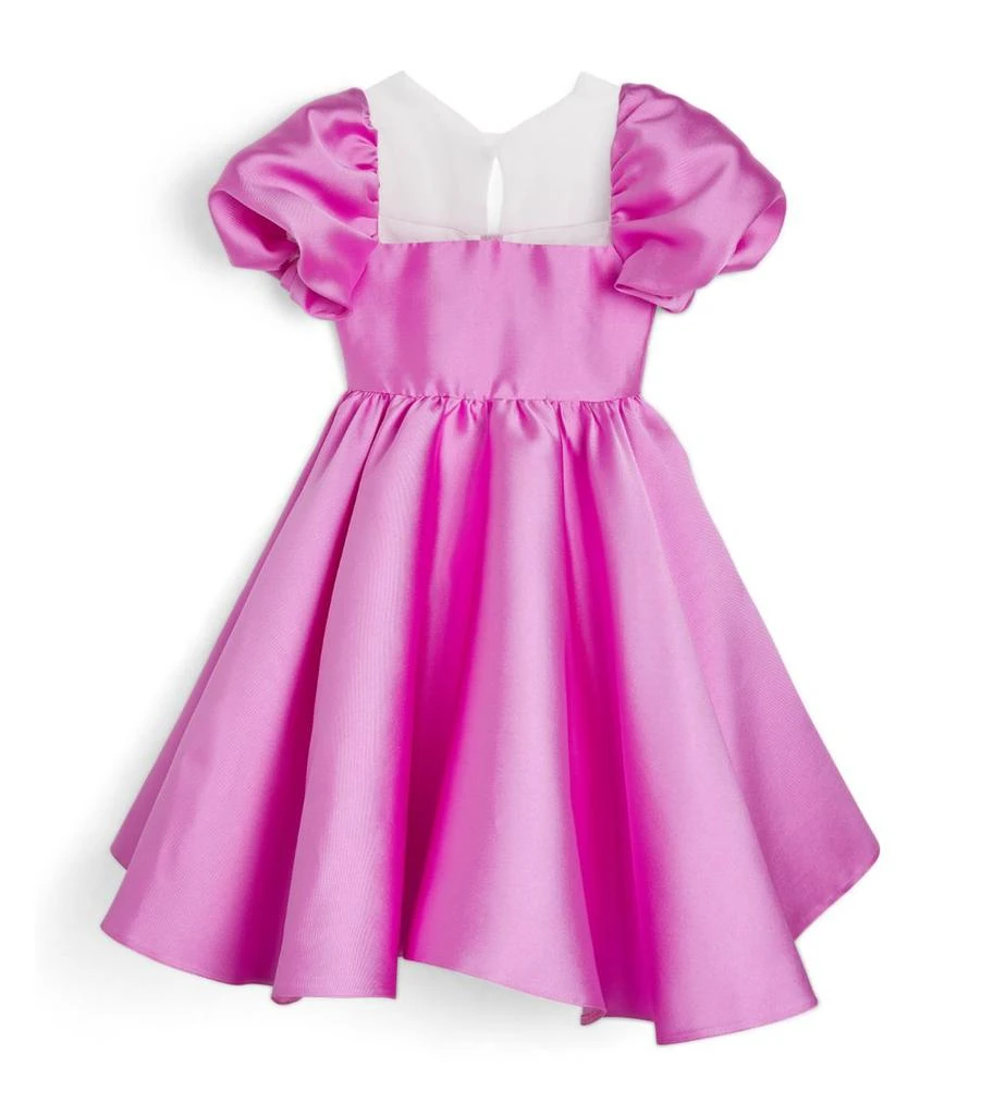 Celia Kritharioti Kids Silk-Satin Duchesse Dress (2-12 Years) 1