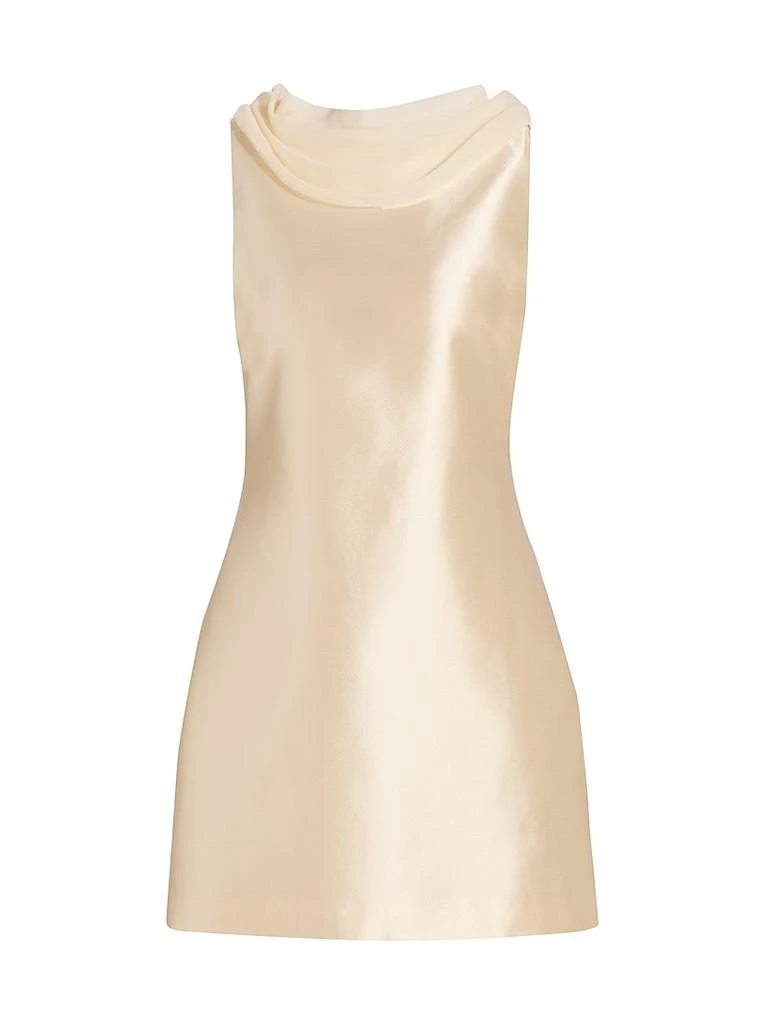 Reformation Ecru Metallic Cowl Minidress - Dresses & Skirts - Free Shipping - BeyondStyle Reformation Ecru Metallic Cowl Minidress - Dresses & Skirts - Free Shipping - BeyondStyle