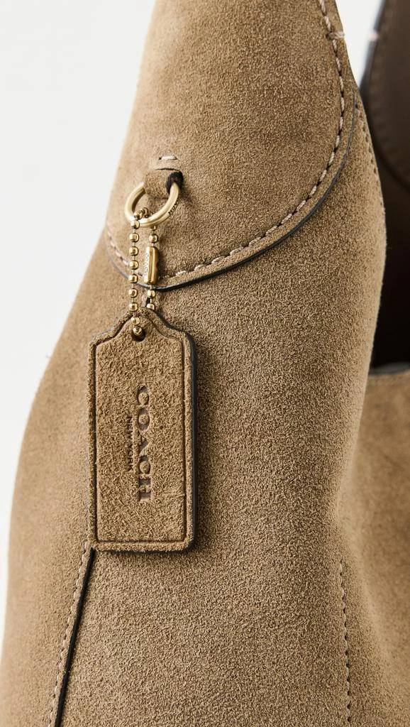 Coach Suede Brooklyn Shoulder Bag 28 5