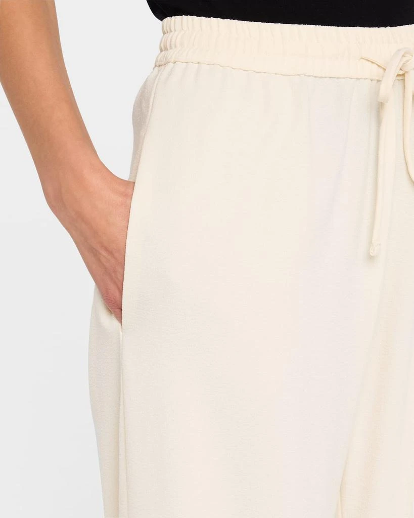 Enza Costa Crepe Drawstring Resort Pants 5