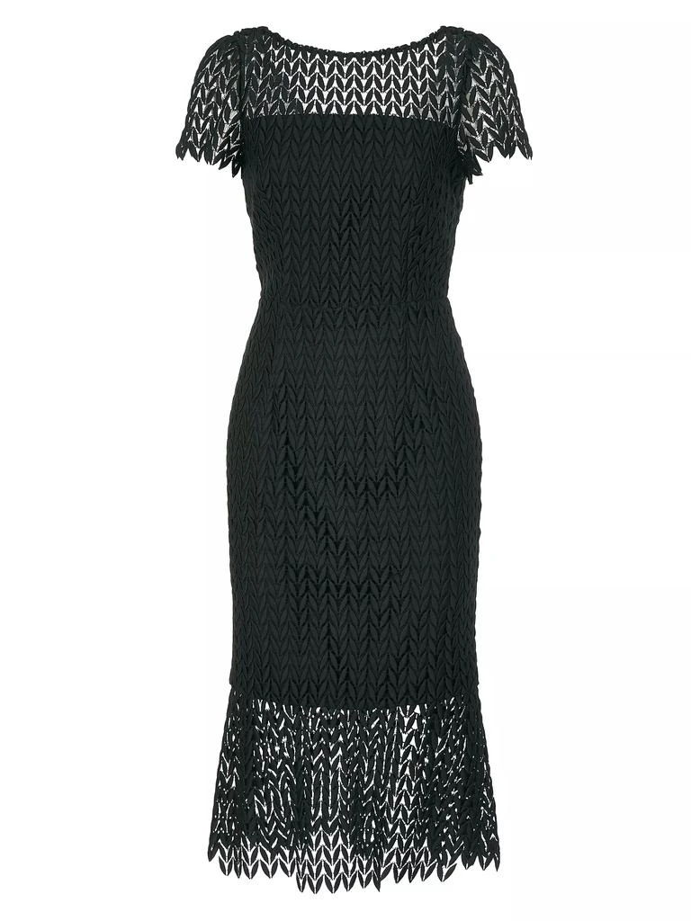 Kay Unger Tatum Lace Sheath Dress 1
