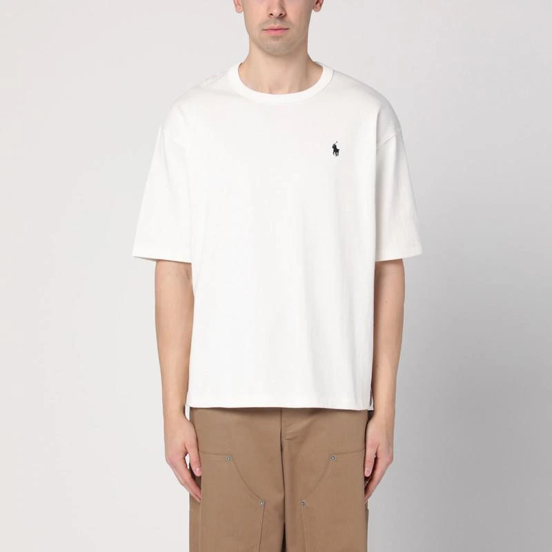 Ralph Lauren White Relaxed-Fit T-shirt with logo 1