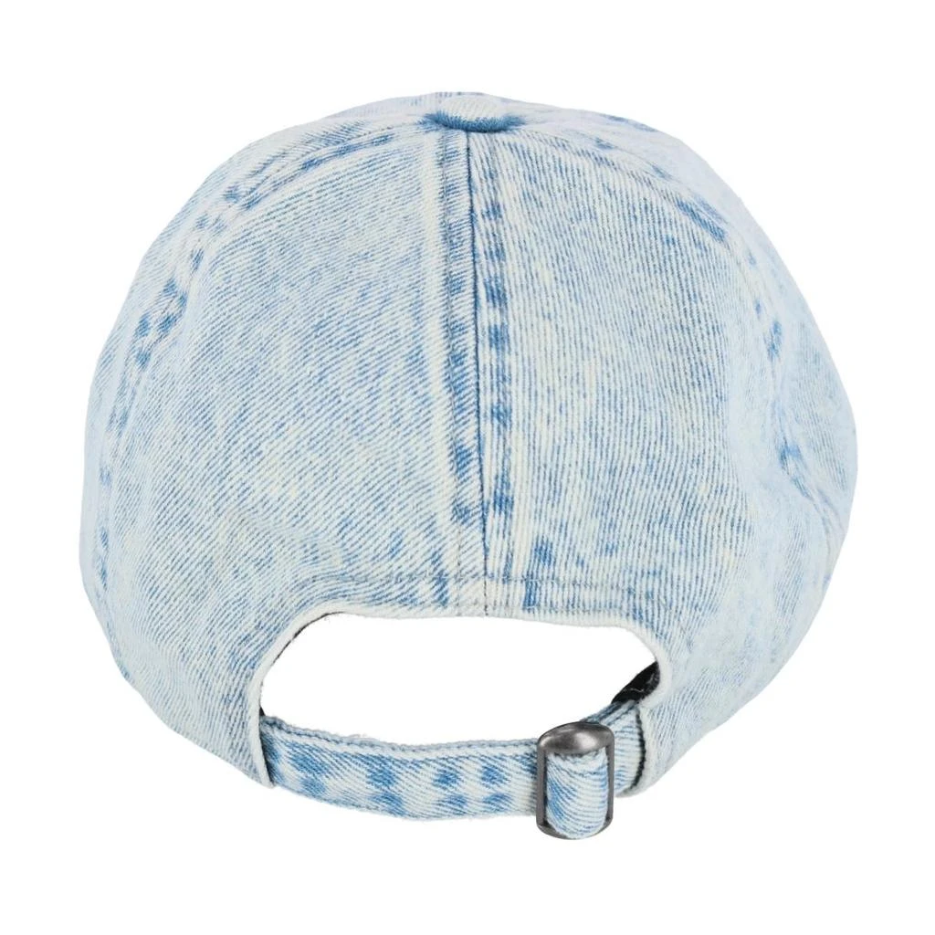 David & Young American Flag Embroidered Denim Cap with Contrast Brim 3