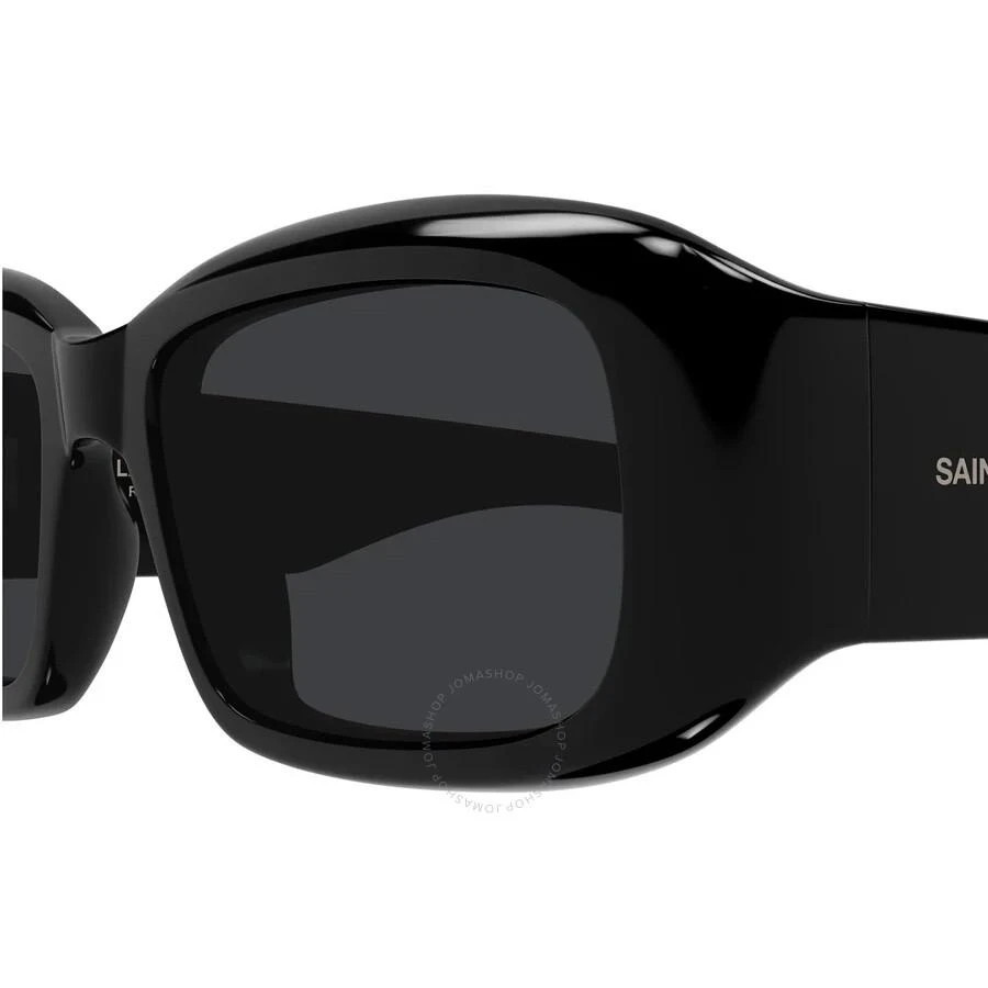 Yves Saint Laurent Black Rectangular Unisex Sunglasses SL 809 001 55 3