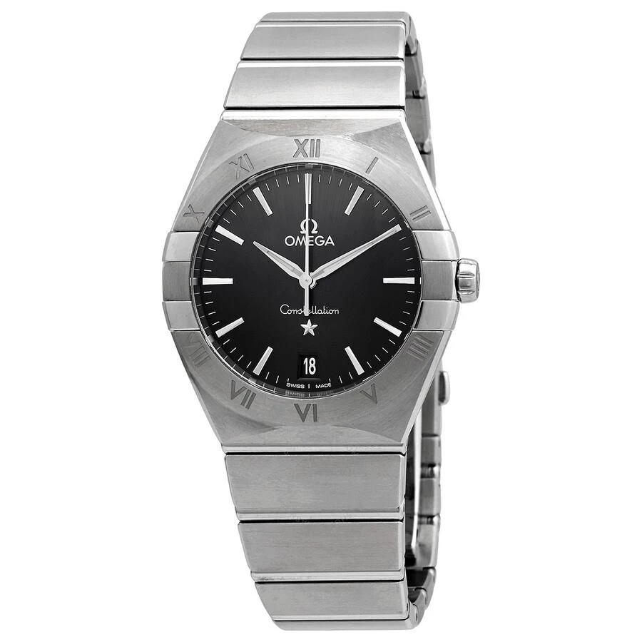 Omega Constellation Quartz Black Dial Ladies Watch 13110366001001 1