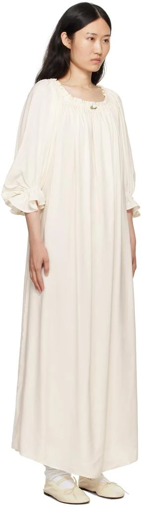 Sleeper White Zephir Maxi Dress 2