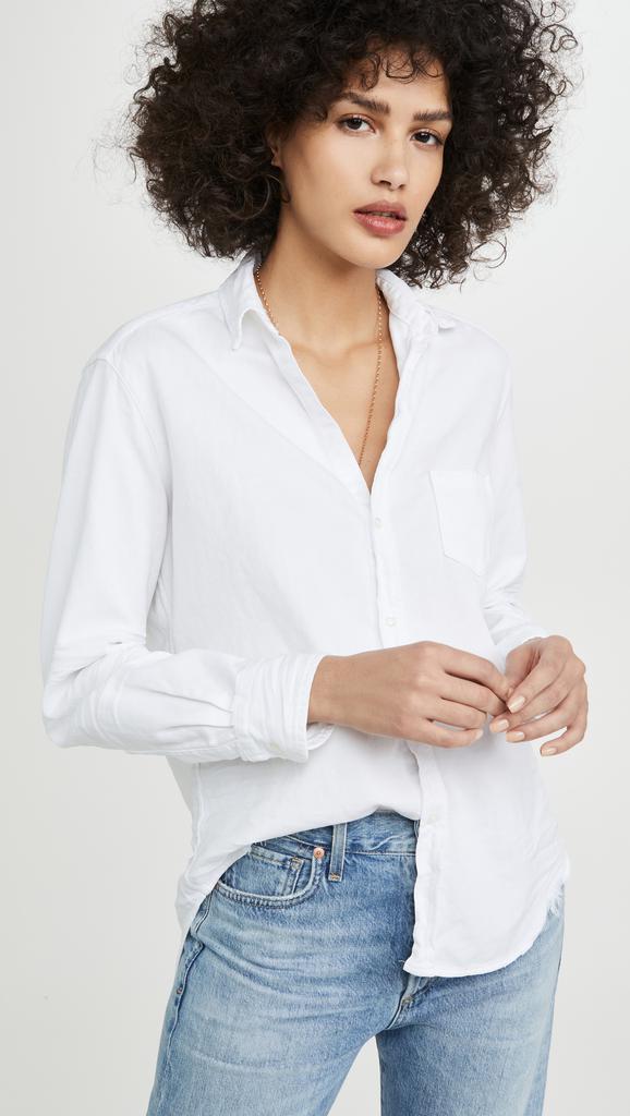 Frank & Eileen Eileen Tattered Denim Shirt