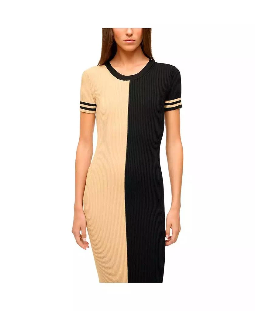 Staud Women's Gold/Black New Orleans Saints Colleen Dress 2