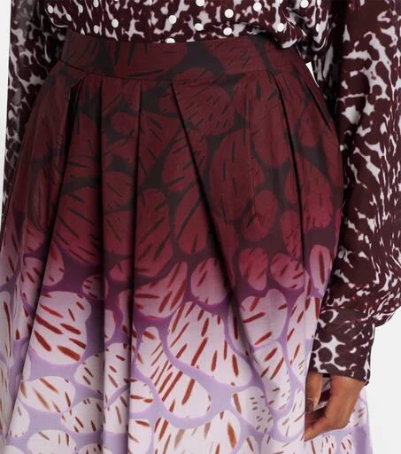 Dries Van Noten Printed cotton maxi skirt 4