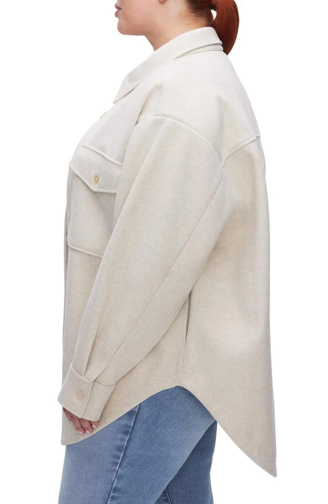 Good American Longline Shacket 7