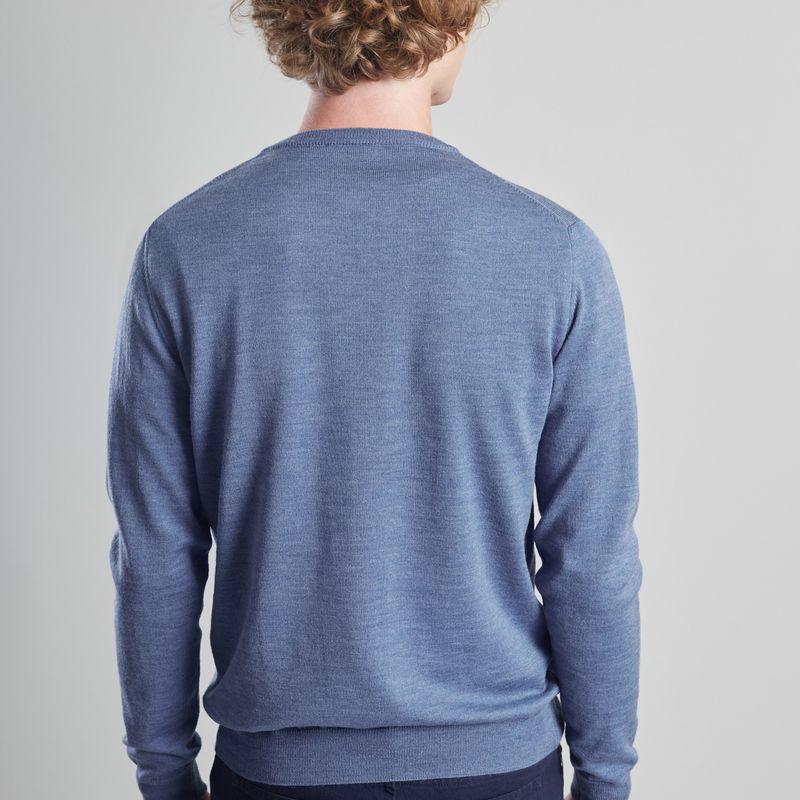 L'Exception Paris Merino Wool Jumper Light Blue L'EXCEPTION PARIS