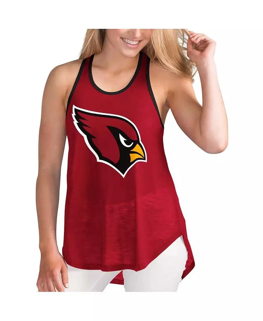 G-III 4Her by Carl Banks Women's Cardinal Arizona Cardinals Tater Tank Top 5