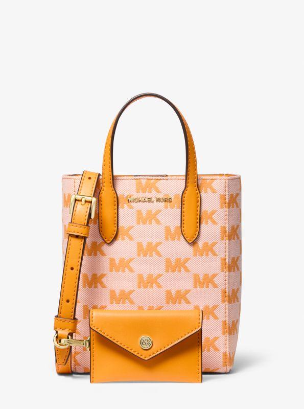Michael Kors Vincent Extra-Small Logo Jacquard Crossbody Bag With Card Case