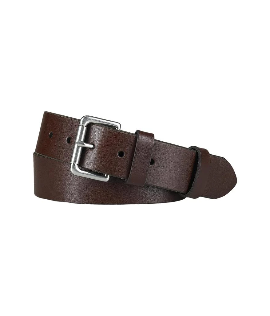 Ralph Lauren Leather Roller-Buckle Belt 1