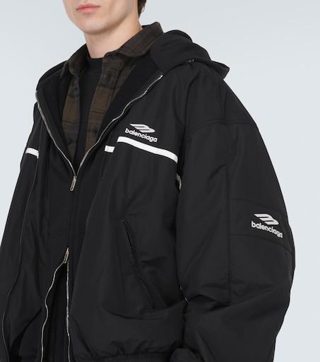 Balenciaga 3B Sports Icon layered track jacket - Jackets - Free