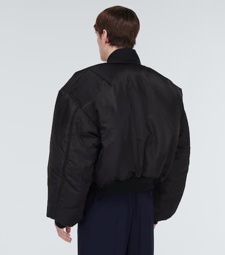 Balenciaga Padded nylon bomber jacket - Coats - Free Balenciaga Padded nylon bomber jacket - Coats - Free