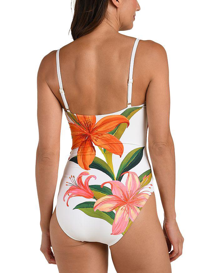 La Blanca Jungle Blossoms Lingerie Mio One Piece Swimsuit