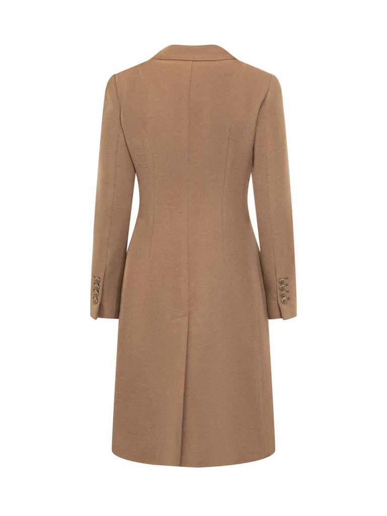 Dolce & Gabbana Dolce & Gabbana Camel Wool Coat