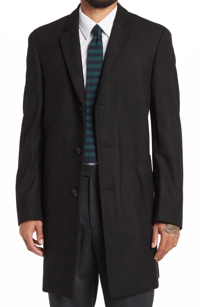 Hart Schaffner Marx Hanover Wool Blend Topcoat 1