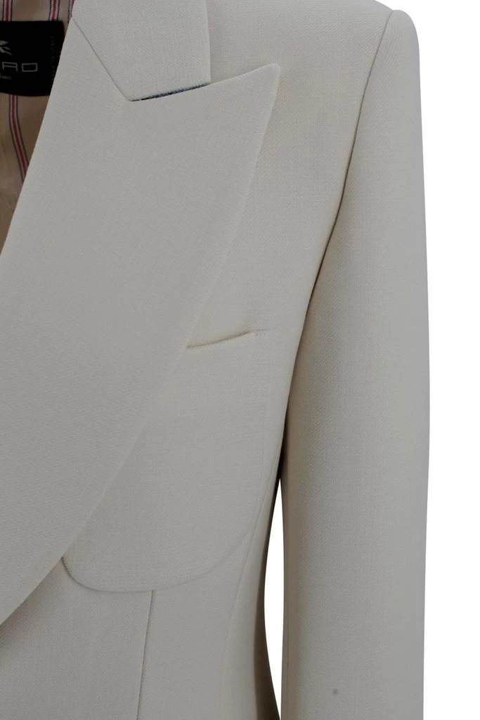 ETRO Etro Floral-Embroidered Single-Breasted Blazer 5